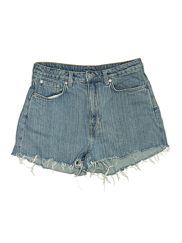 WEEKDAY Pre-owned Denim Shorts In Blue