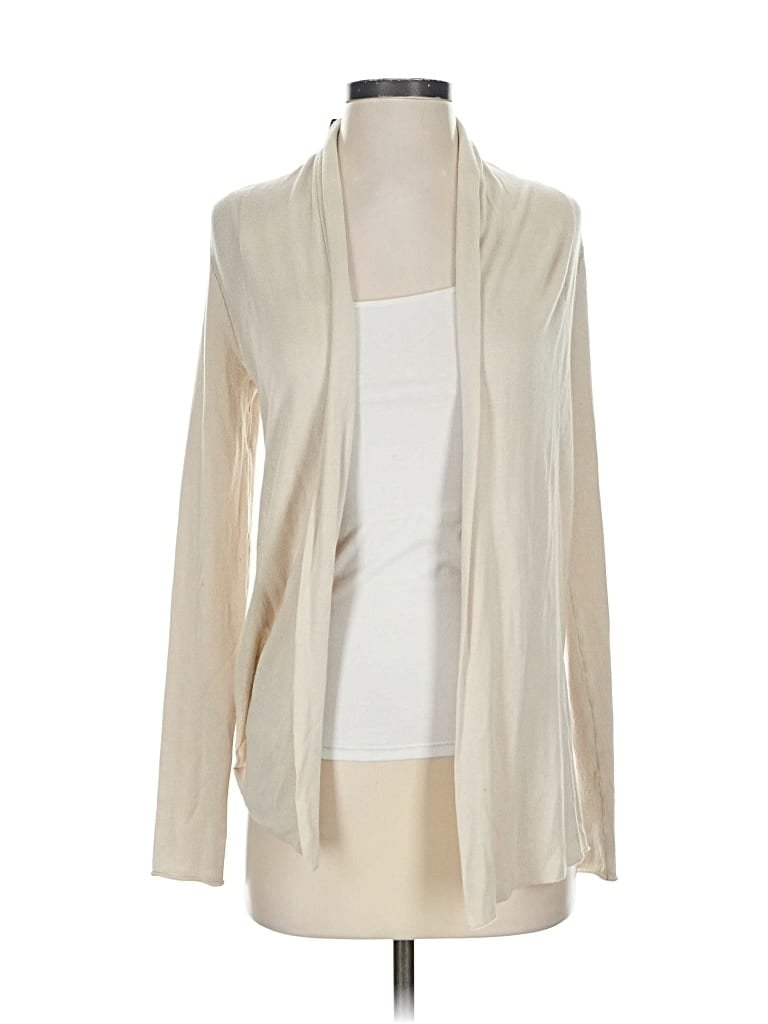 EXPRESS Pre-owned Cardigan Sweater In White