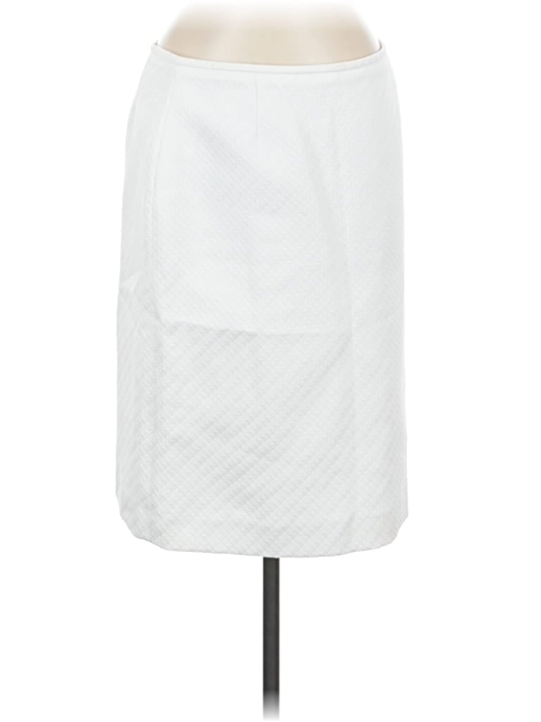 Click to view more detailed imagery on our partner's website Pre-owned Tahari By Asl Formal Skirt In White