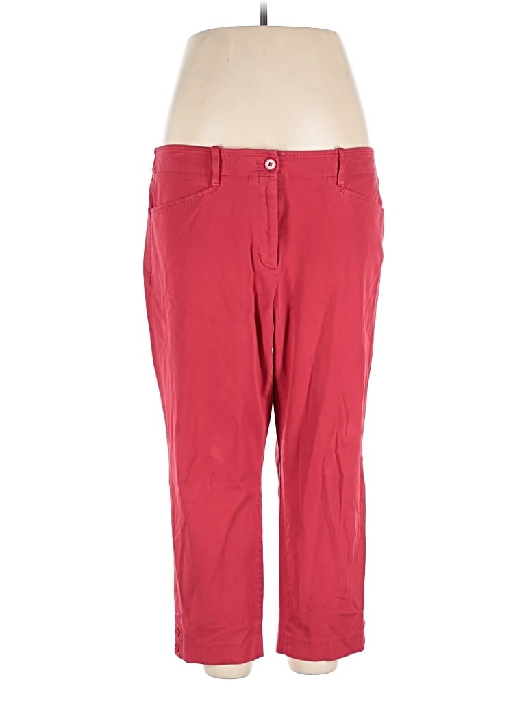 Pre-owned Talbots Outlet Casual Pants In Red