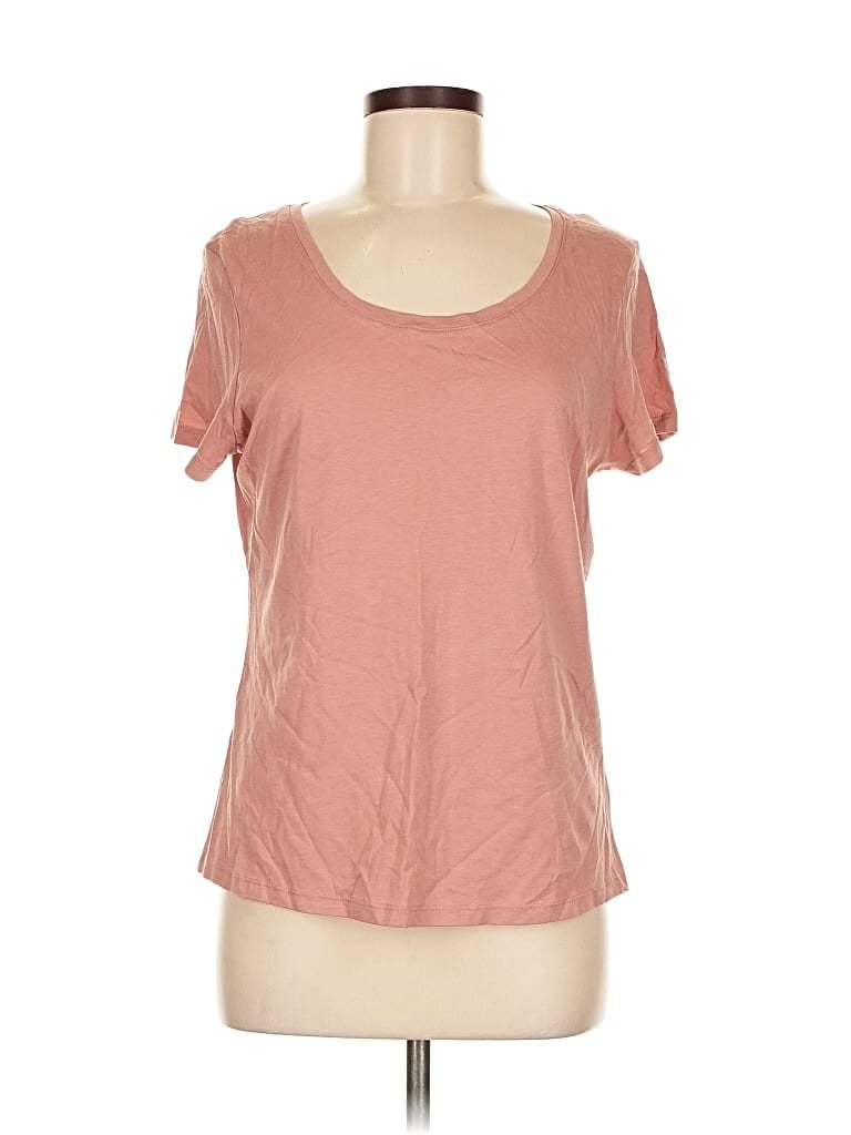 Pre-owned J By Joie Short Sleeve T-shirt In Pink
