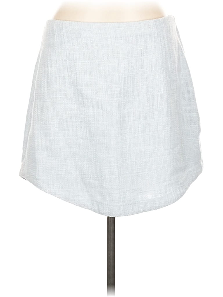Abercrombie & Fitch Casual Skirt In White