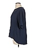 Shein Curve 100% Polyester Blue Short Sleeve Top Size 0X - photo 5