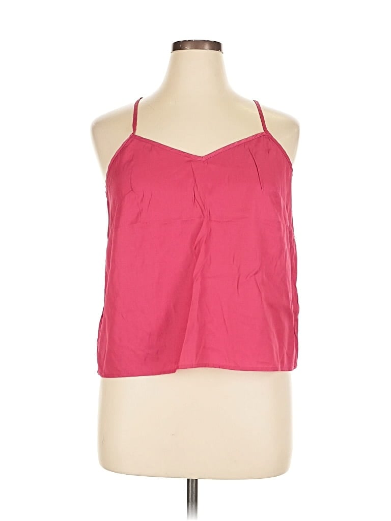 H&m Sleeveless Blouse In Pink