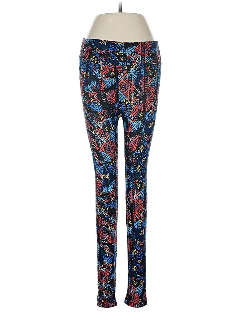 Pre-owned Lularoe Active Pants In Blue