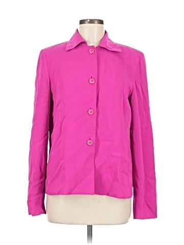 Dana Buchman Silk Blazer (view 1)