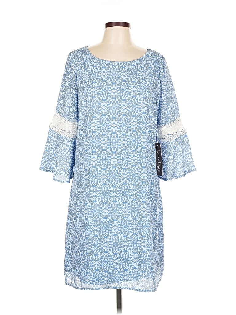 Pre-owned Luxology Casual Dress In Blue