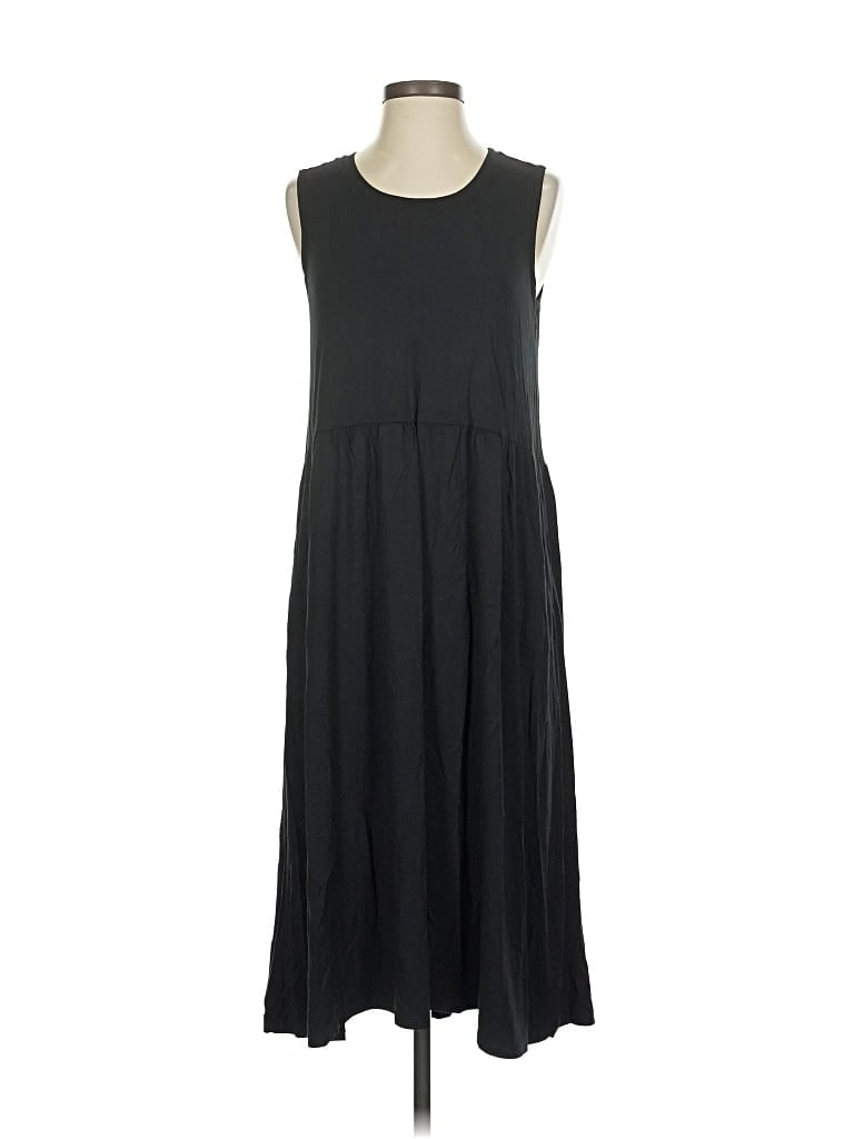 Pre-owned Logo By Lori Goldstein Casual Dress In Black