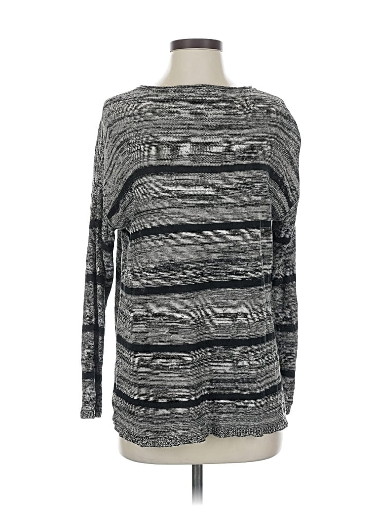 EILEEN FISHER Pre-owned 3/4 Sleeve T-shirt In Gray