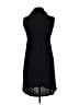 Max Studio Solid Black Casual Dress Size M - photo 2
