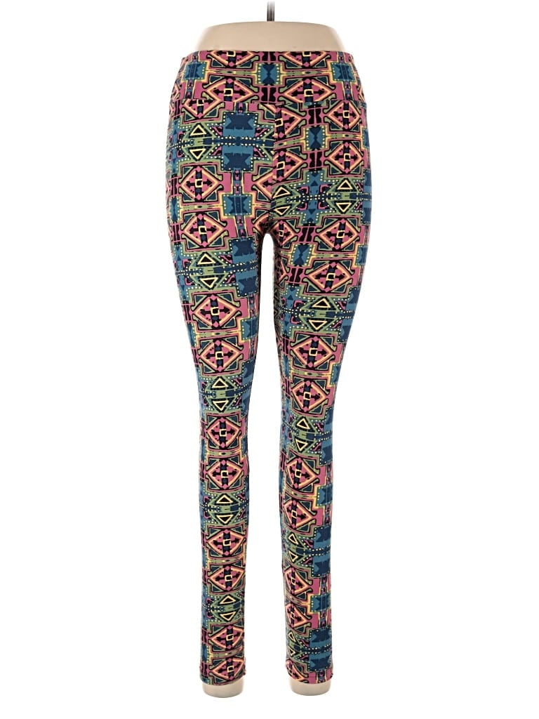 Pre-owned Lularoe Leggings In Blue