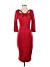 Assorted Brands Red Cocktail Dress Size S - photo 1