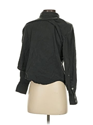 CALVIN KLEIN JEANS Long Sleeve Button-Down Shirt (view 2)