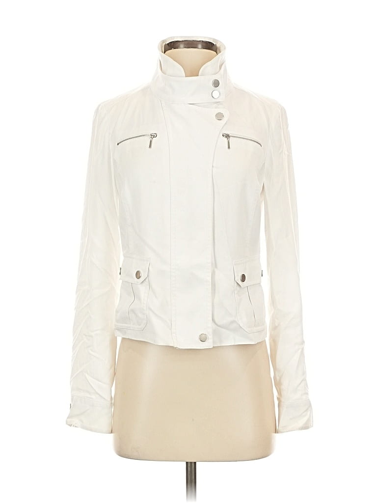 Pre-owned E3 By Etcetera Jacket In White