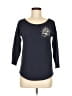J.Crew Blue 3/4 Sleeve T-Shirt Size XS - photo 1
