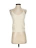 Unbranded 100% Polyester Ivory Sleeveless Top Size S - photo 1
