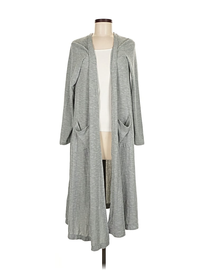 Pre-owned Lularoe Cardigan Sweater In Gray