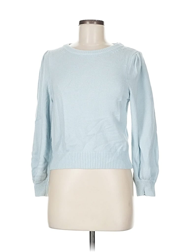 Pre-owned Wilfred Long Sleeve Top Blue Boatneck Tops