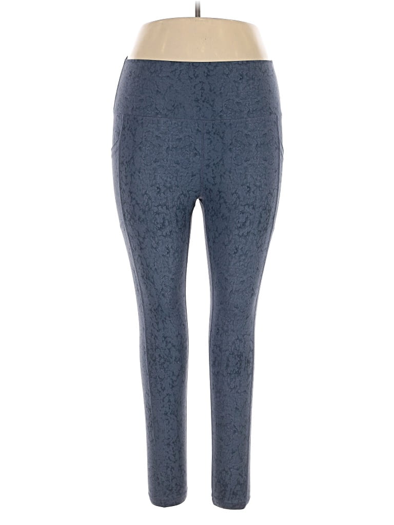 Pre-owned Yogalicious Casual Pants In Blue