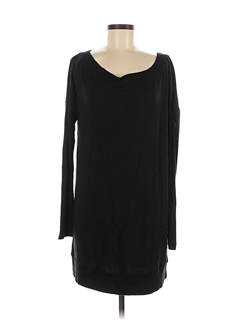 Pre-owned Athleta Cardigan Sweater In Black