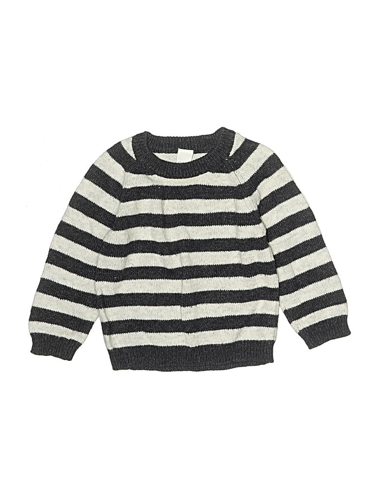 OLD NAVY Pre-owned Kids' Pullover Sweater In Gray