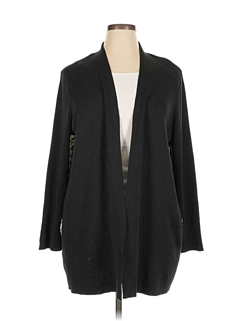 Click to view more detailed imagery on our partner's website Pre-owned Chico's Cardigan Sweater In Black