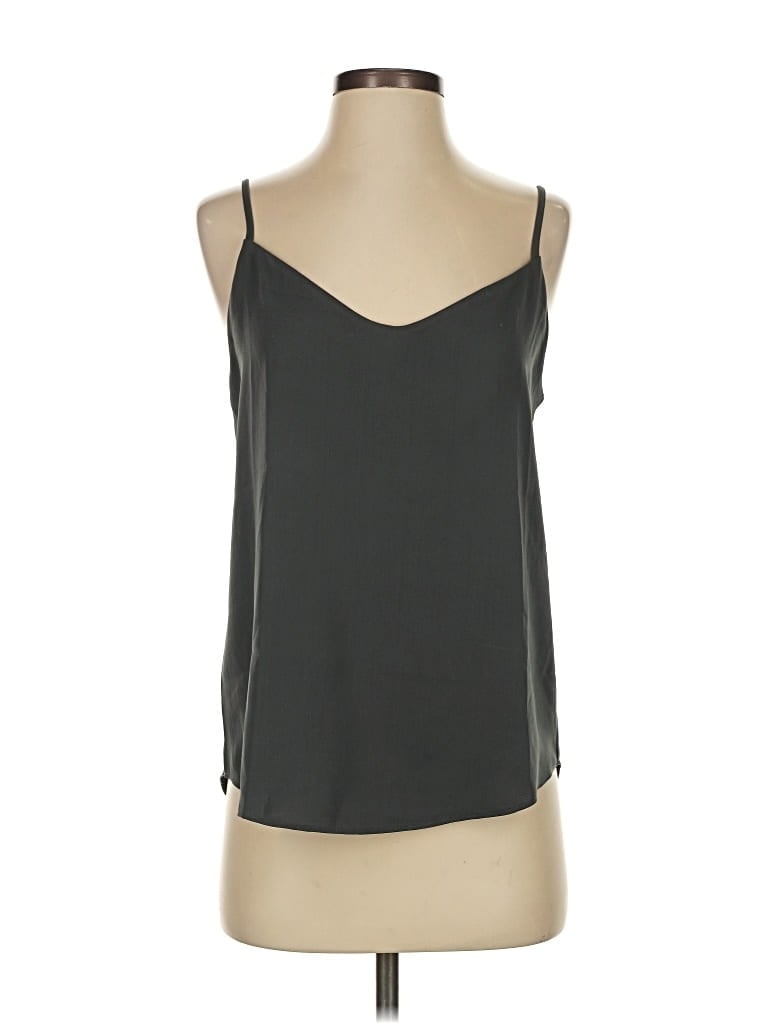 Pre-owned J.crew 365 Tank Top Gray Halter Neckline Tops