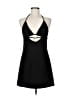 Zara Solid Black Cocktail Dress Size M - photo 1