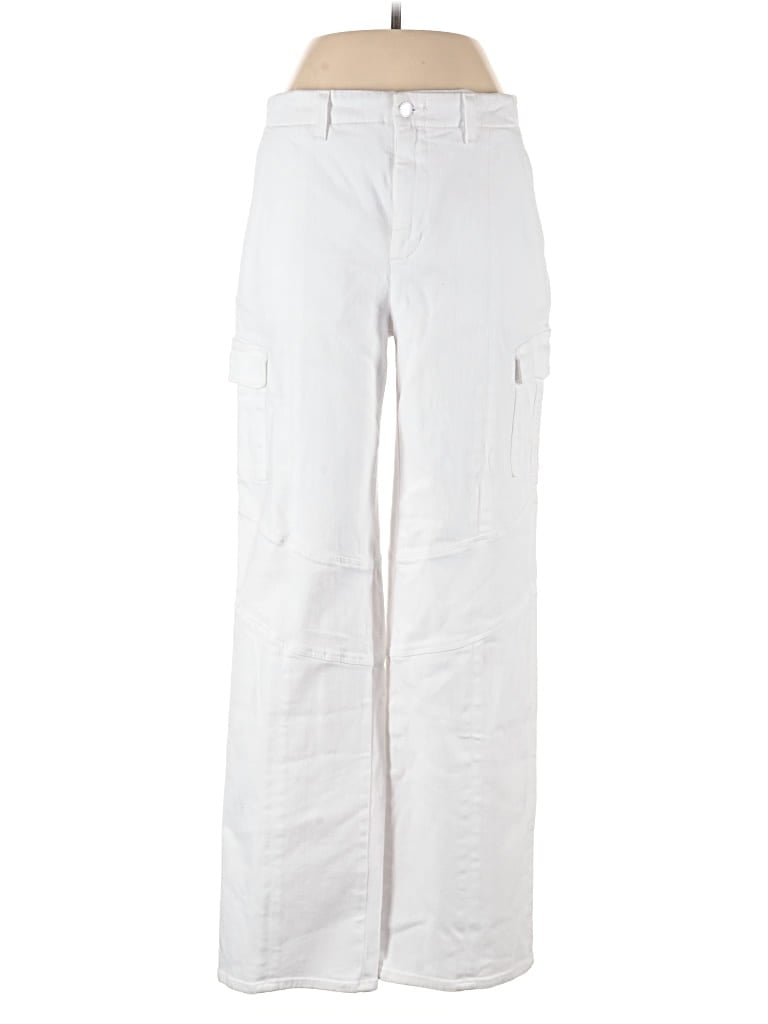 L'AGENCE Pre-owned Cargo Pants In White