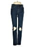 Free People Hearts Blue Jeans Size 27 waist - photo 1