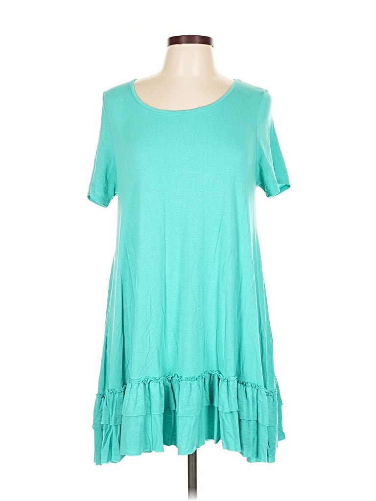 Pre-owned Easel Casual Dress In Blue