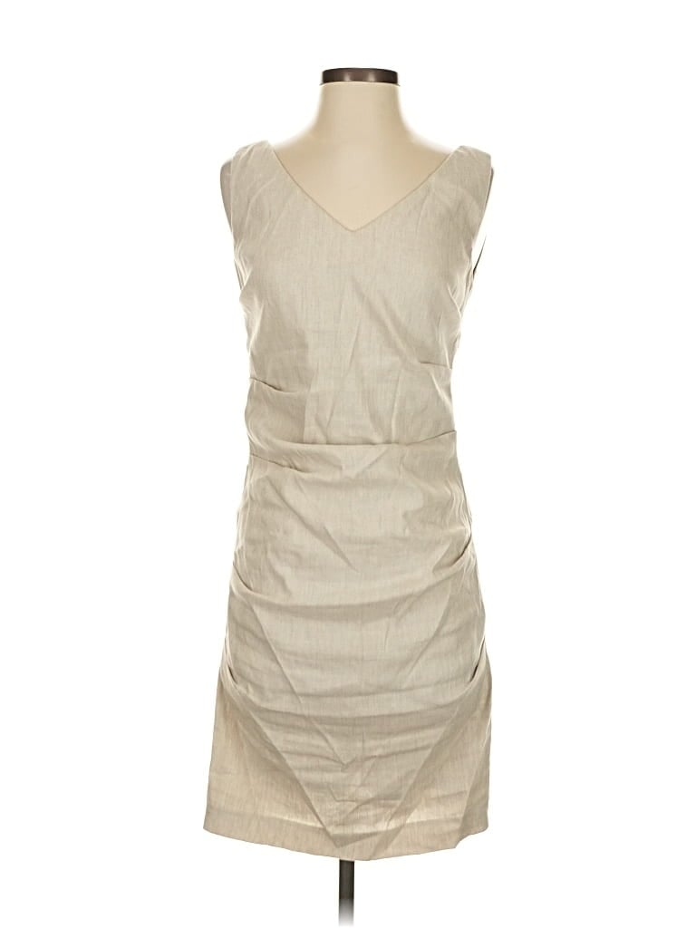 Pre-owned Sara Campbell Casual Dress In White