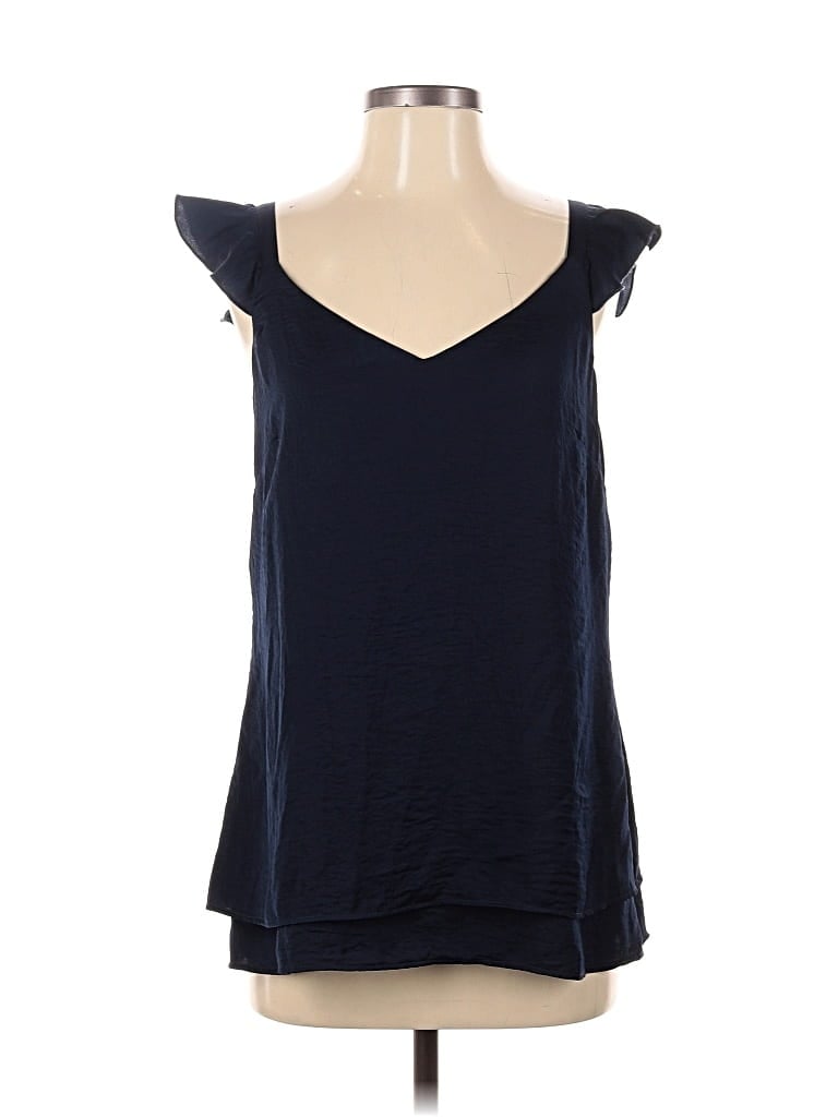CABI Pre-owned Sleeveless Blouse In Blue
