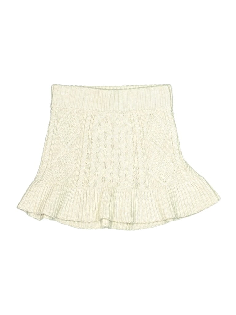Pre-owned Abercrombie Kids' Skirt In White