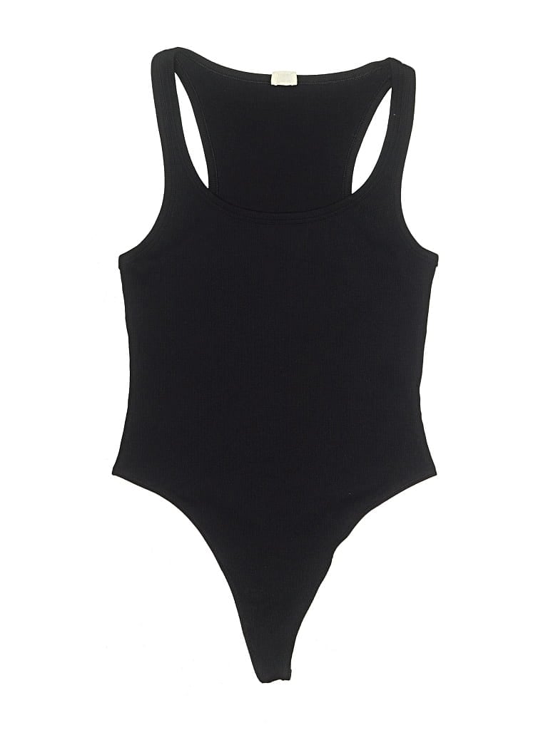 Pre-owned Wilfred Free Bodysuit In Black