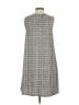 Apt. 9 Houndstooth Gray Casual Dress Size S - photo 2