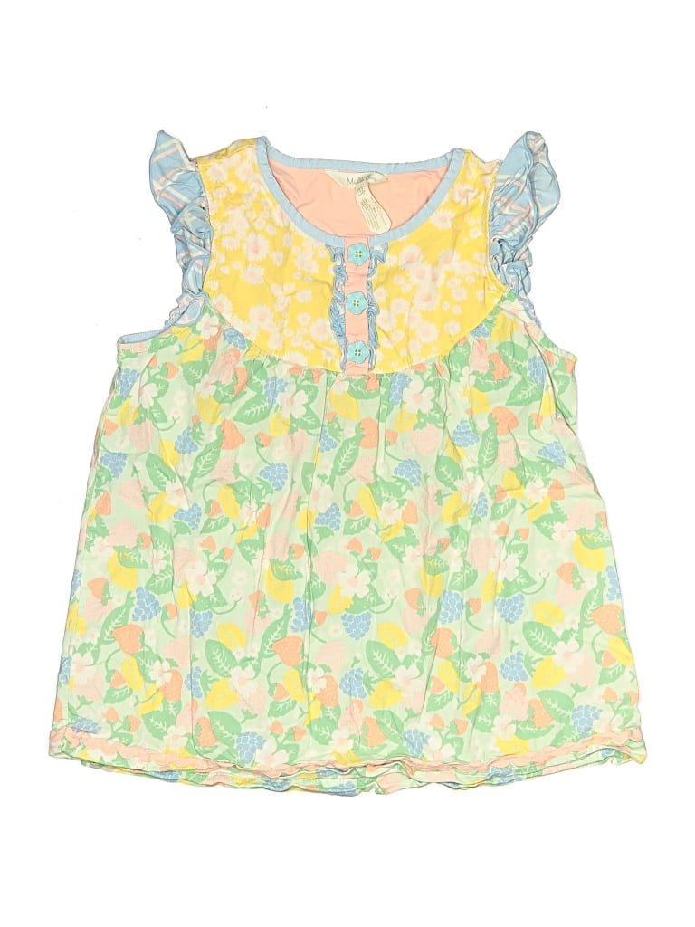 Pre-owned Matilda Jane Kids' Dress In Yellow