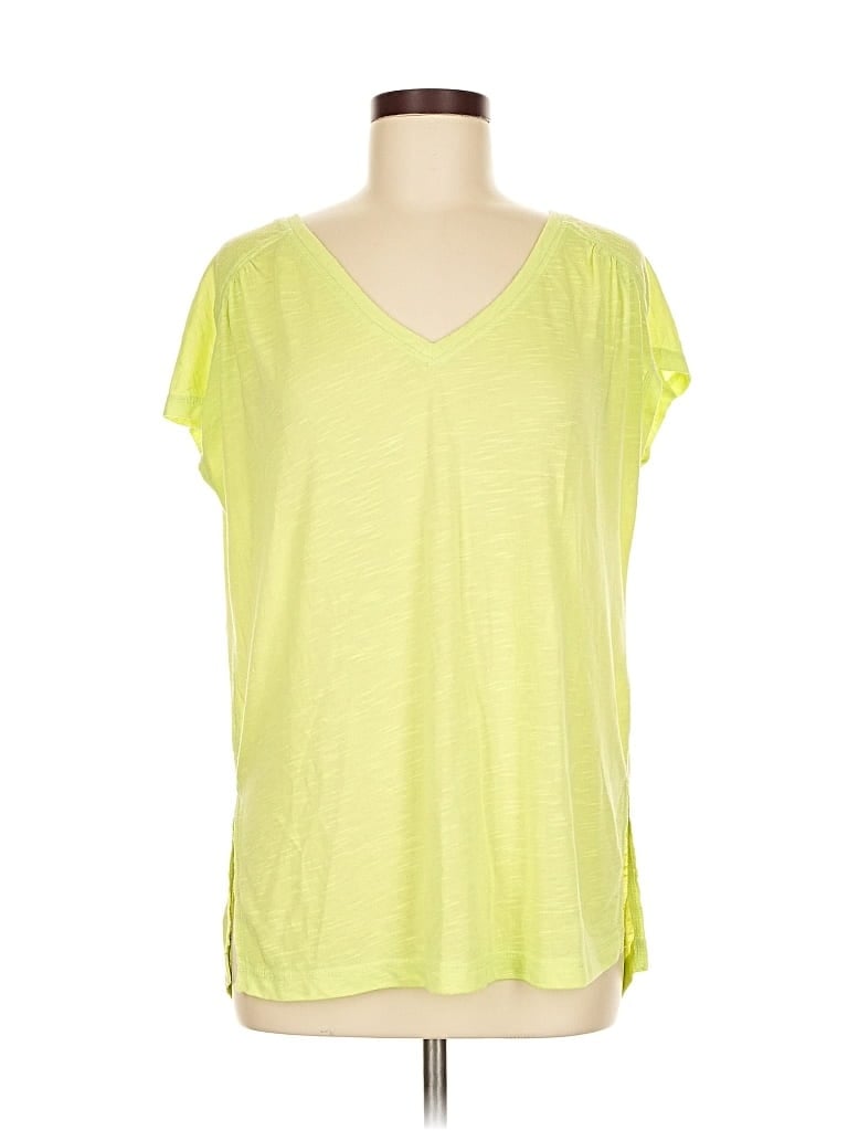 Pre-owned Zella Active T-shirt In Green