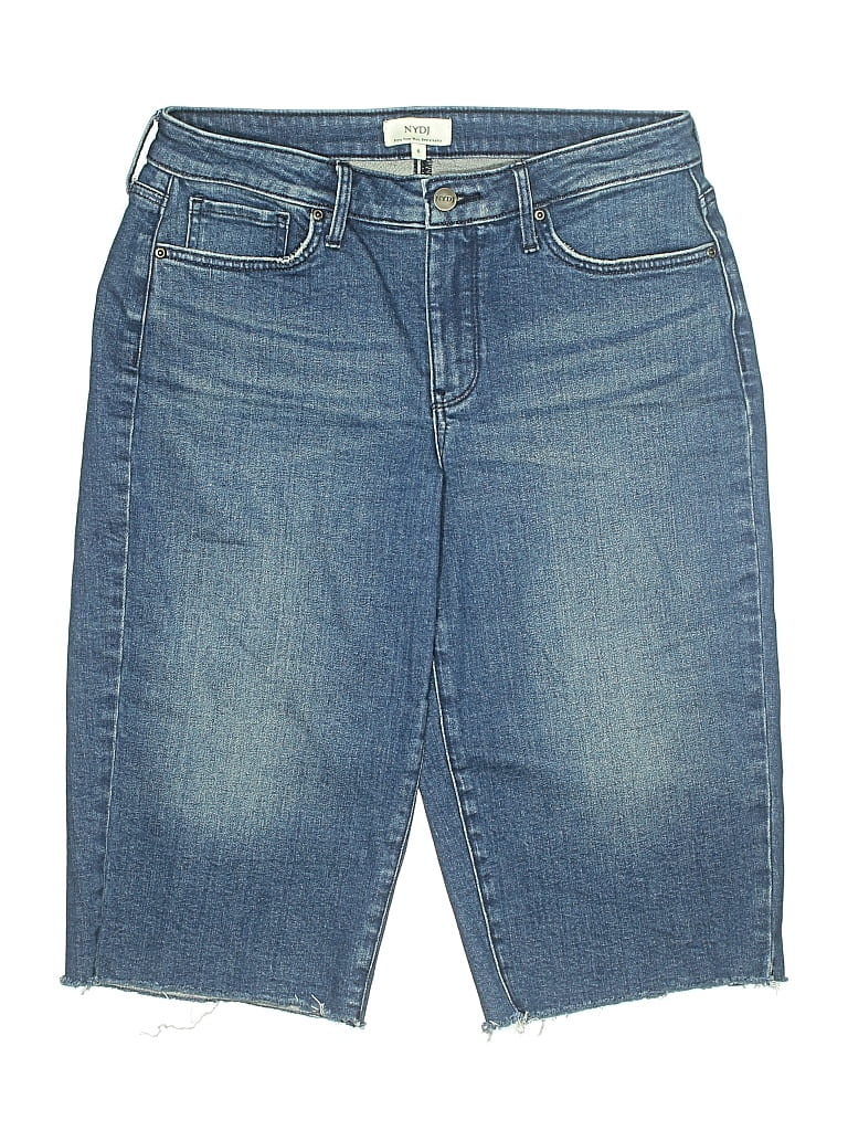 Click to view more detailed imagery on our partner's website Pre-owned Nydj Denim Shorts In Blue