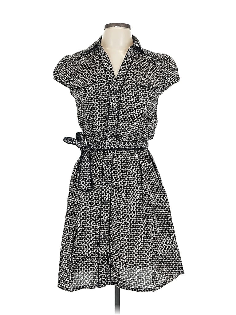 Pre-owned Mng Casual Dress In Black