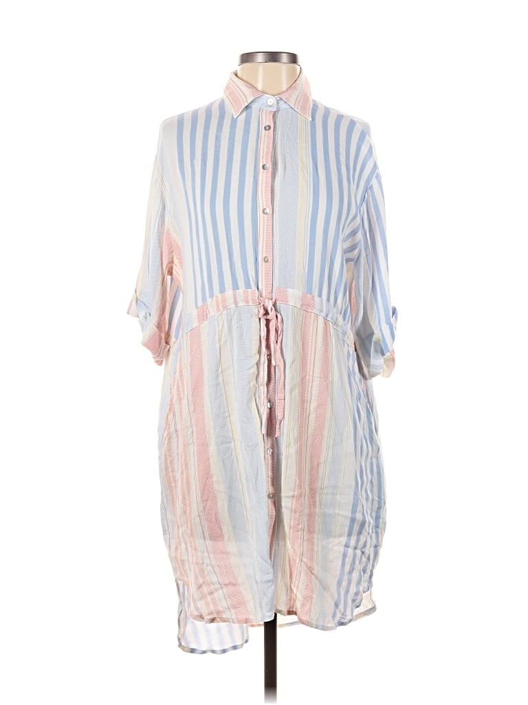 Pre-owned Assorted Brands Casual Dress In Blue