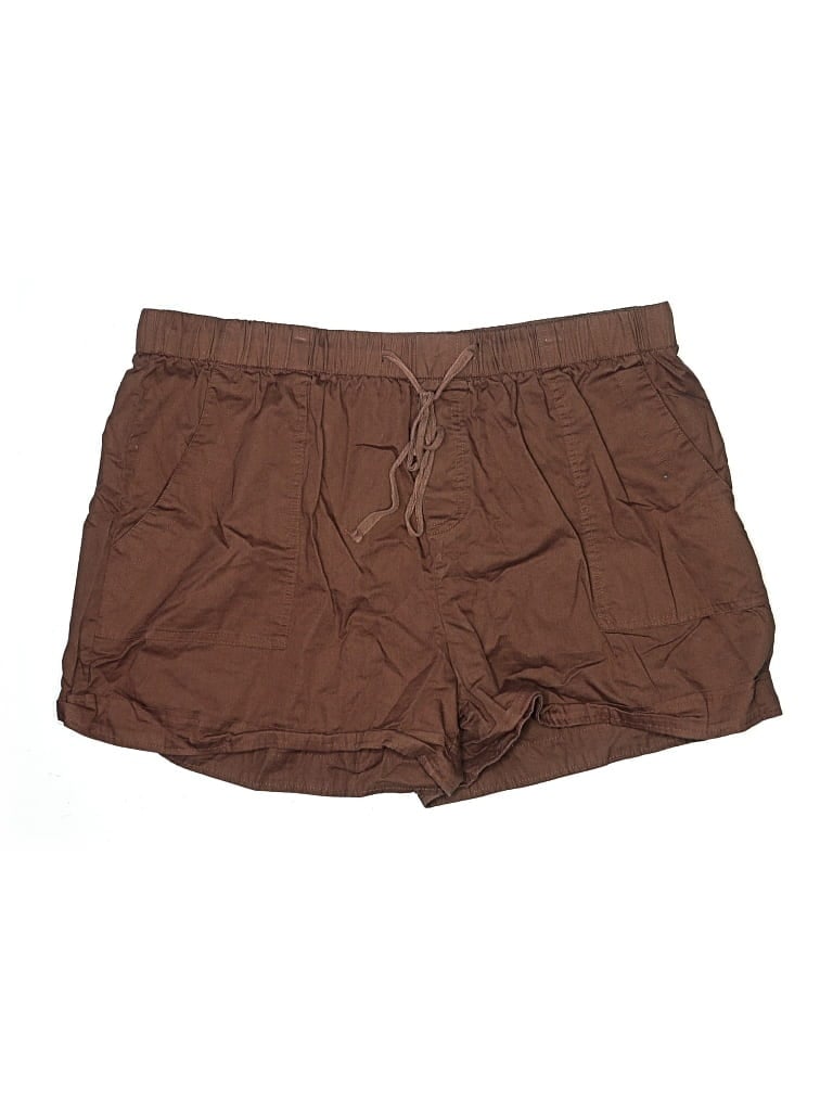 Pre-owned Unbranded Khaki Shorts In Brown