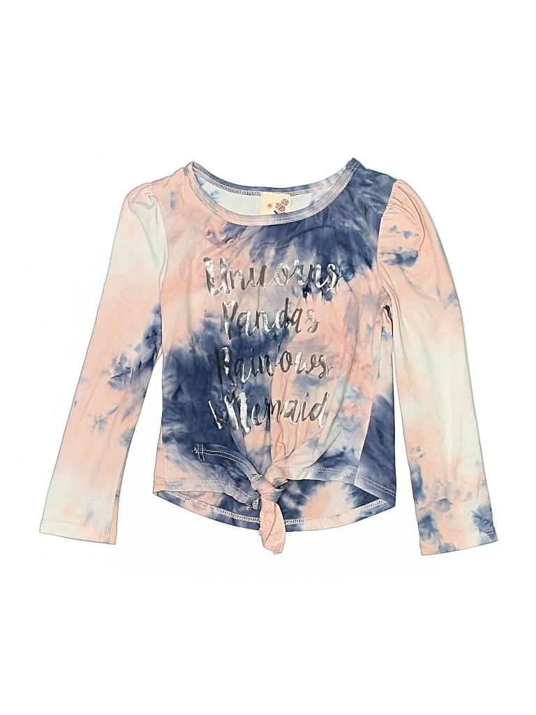 LILY BLEU Pre-owned Kids' Long Sleeve T-shirt In Blue