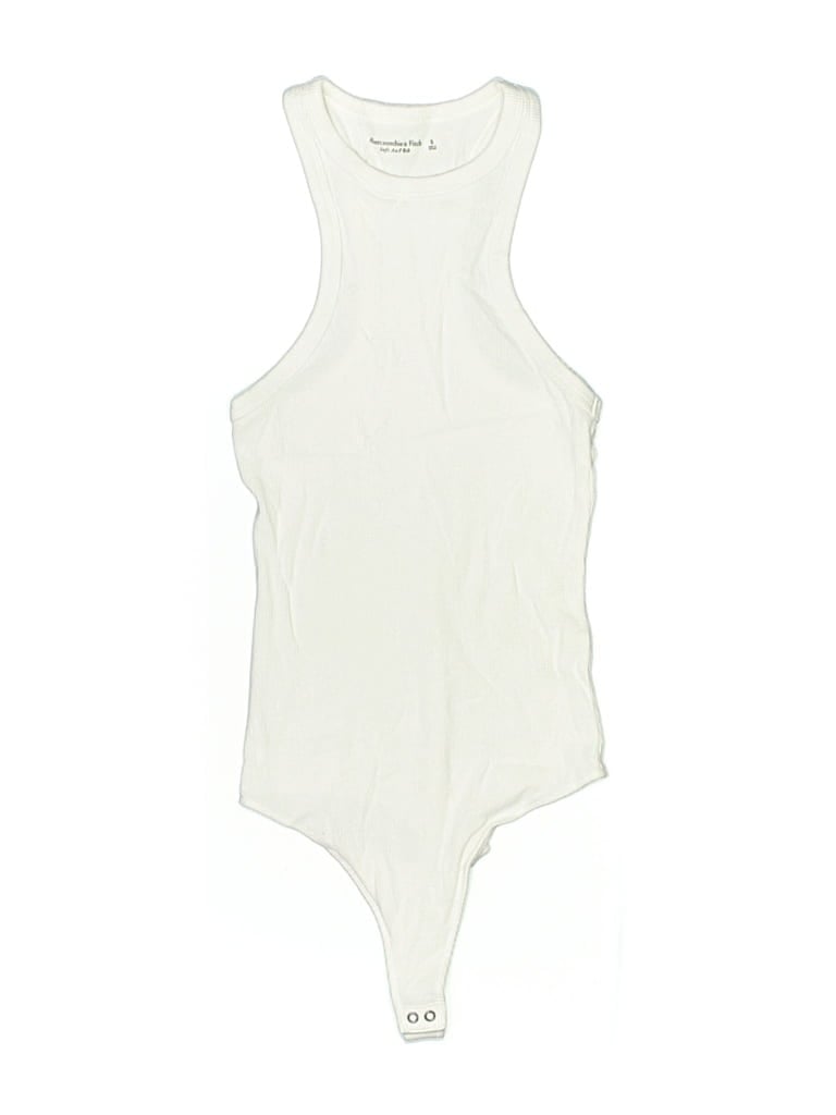 Click to view more detailed imagery on our partner's website Pre-owned Abercrombie & Fitch Bodysuit In White