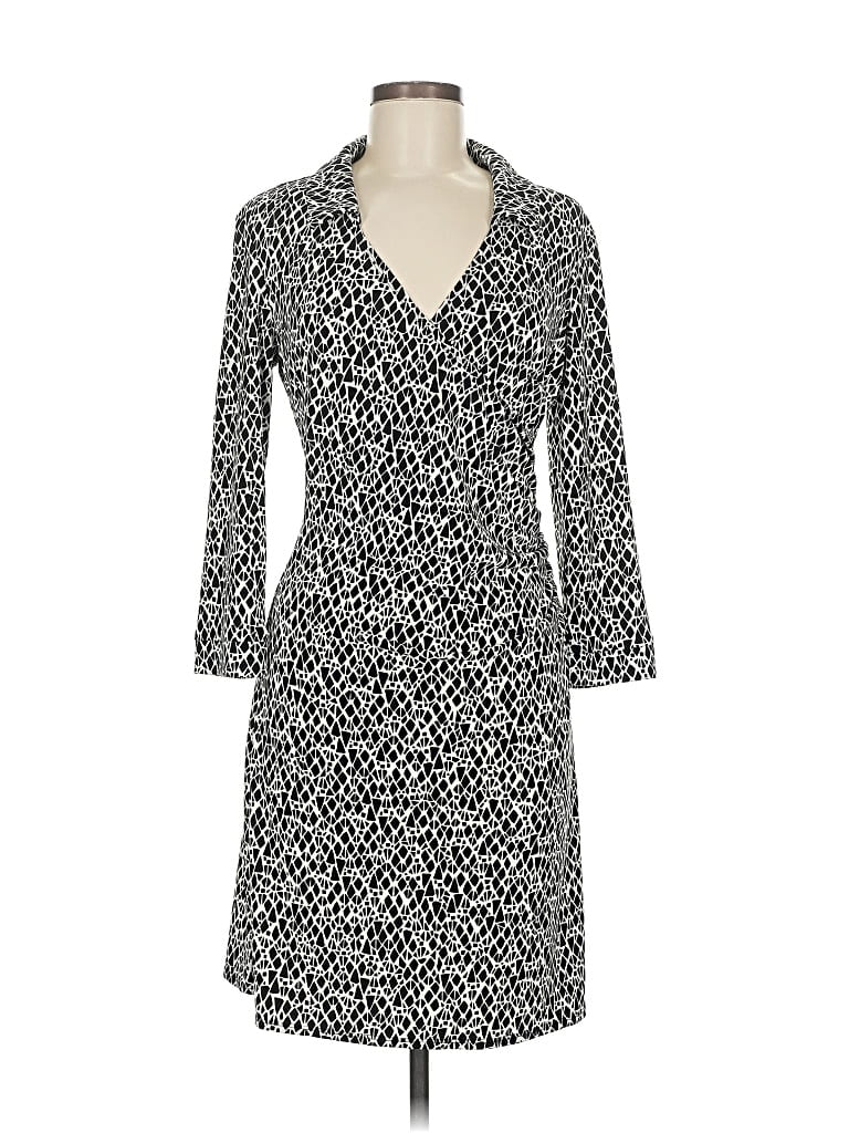 Pre-owned Laundry By Design Casual Dress In Gray