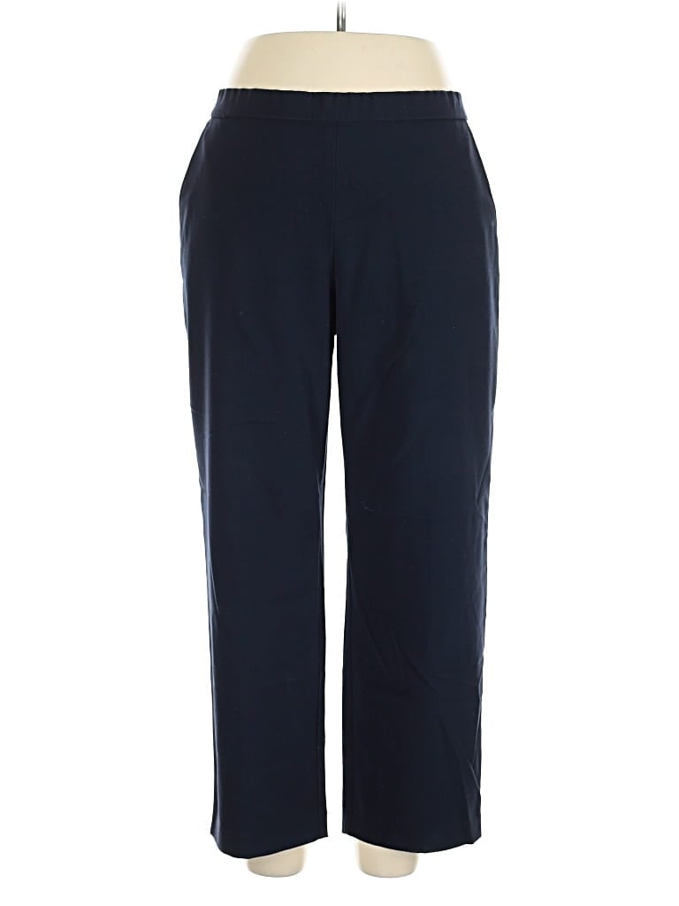 Pre-owned Croft & Barrow Casual Pants In Blue