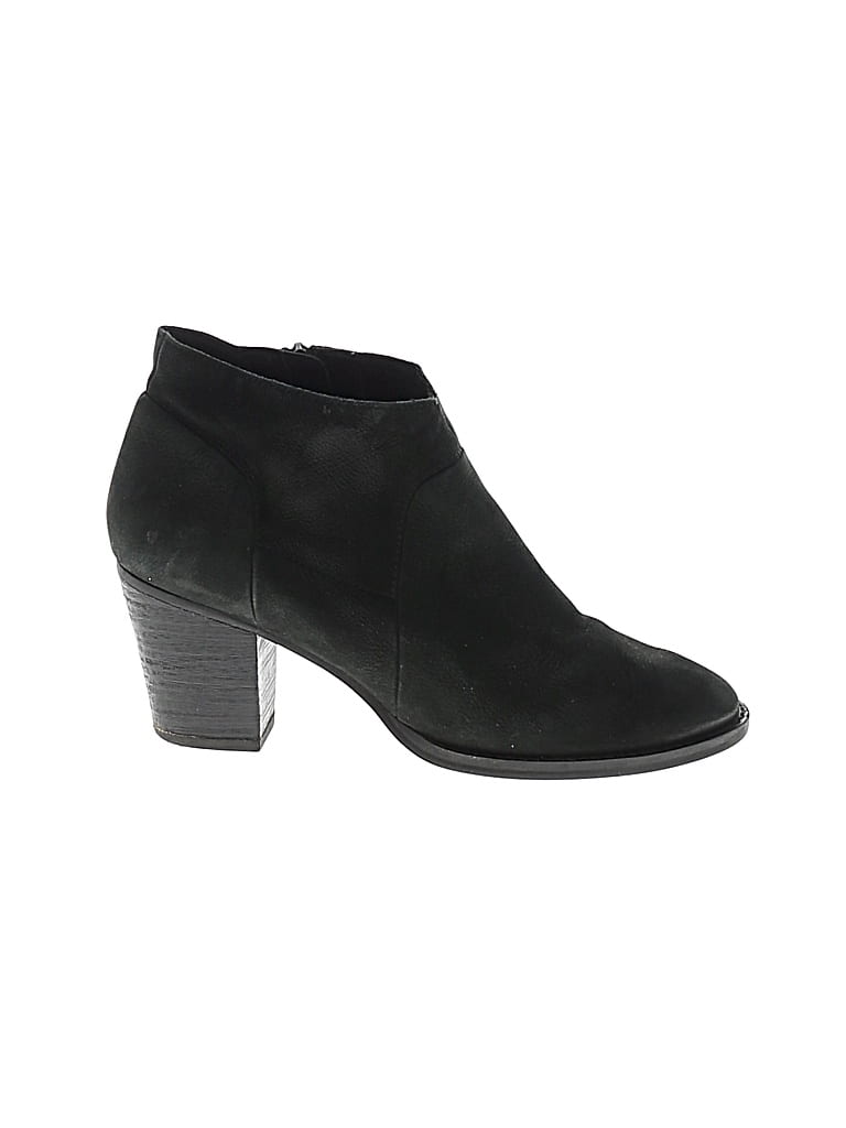 Pre-owned Steve Madden Ankle Boots In Black