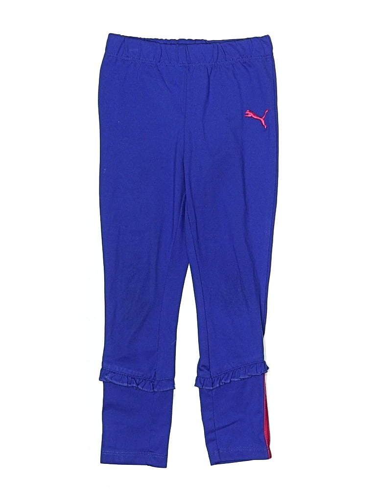 Click to view more detailed imagery on our partner's website Pre-owned Puma Kids' Track Pants In Blue