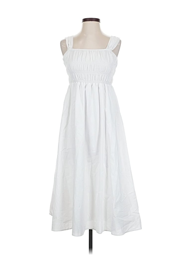 Click to view more detailed imagery on our partner's website Pre-owned Nanette Lepore Casual Dress In White