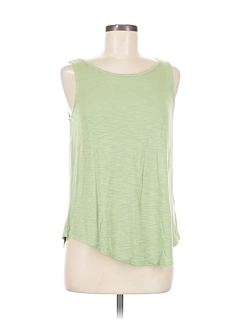 Pre-owned 24/7 Maurices Sleeveless T-shirt In Green